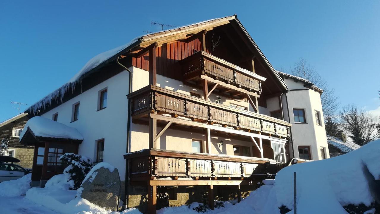Haus Haidweg - Ferienwohnungen In Haidmuehle Im Dreilaendereck De-Cz-At Екстериор снимка