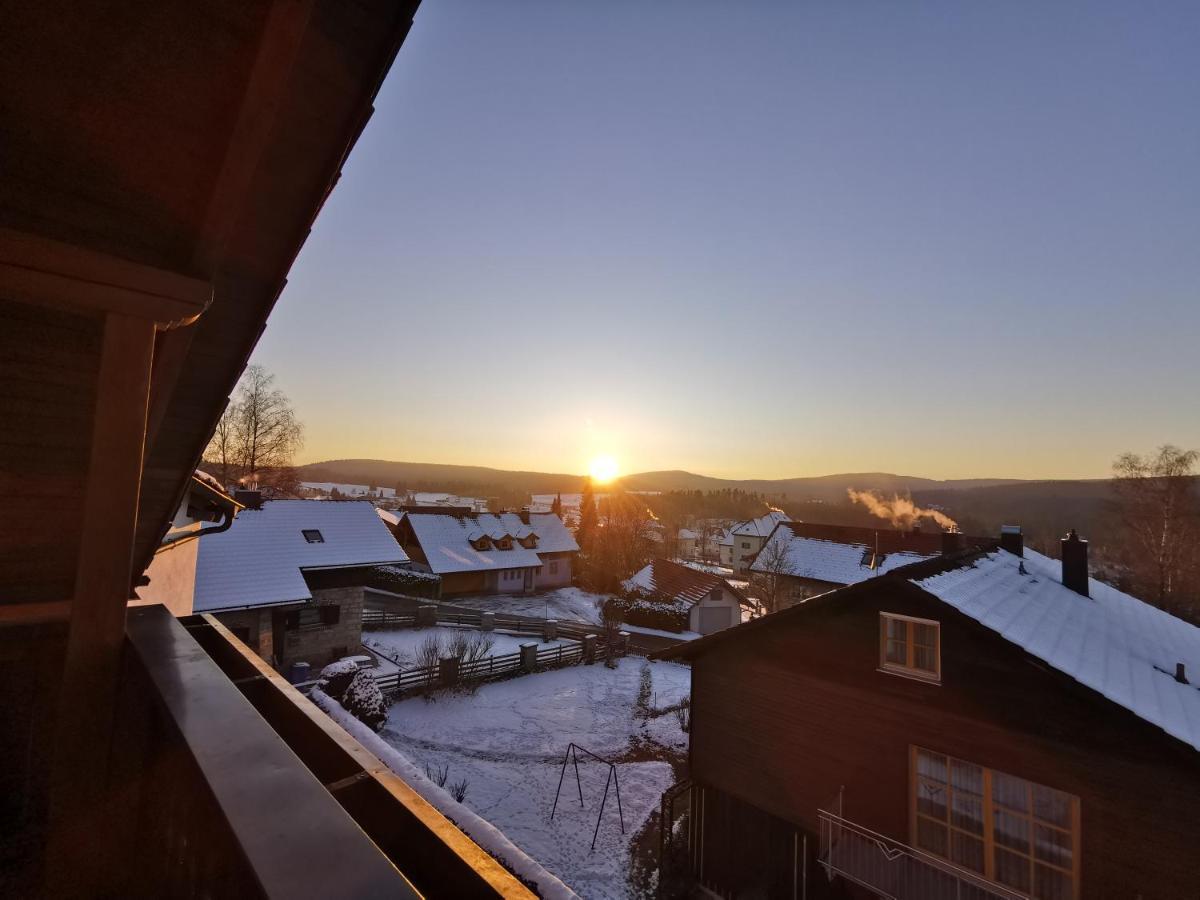Haus Haidweg - Ferienwohnungen In Haidmuehle Im Dreilaendereck De-Cz-At Екстериор снимка